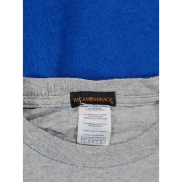 Vintage MGM MIRAGE Las Vegas Gray T-Shirt Men's Size XL - Picture 6 of 15